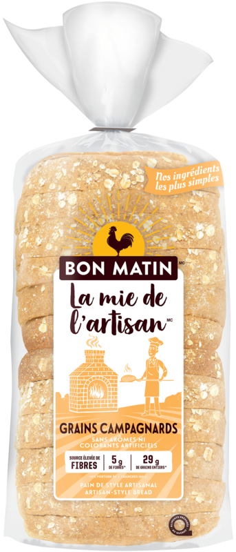 Bon Matin™La mie de l’artisan™ Country Grains Bread